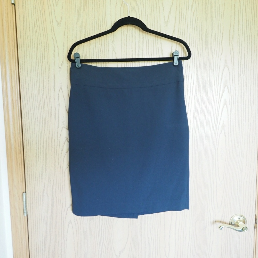 Navy pencil skirt - The Limited